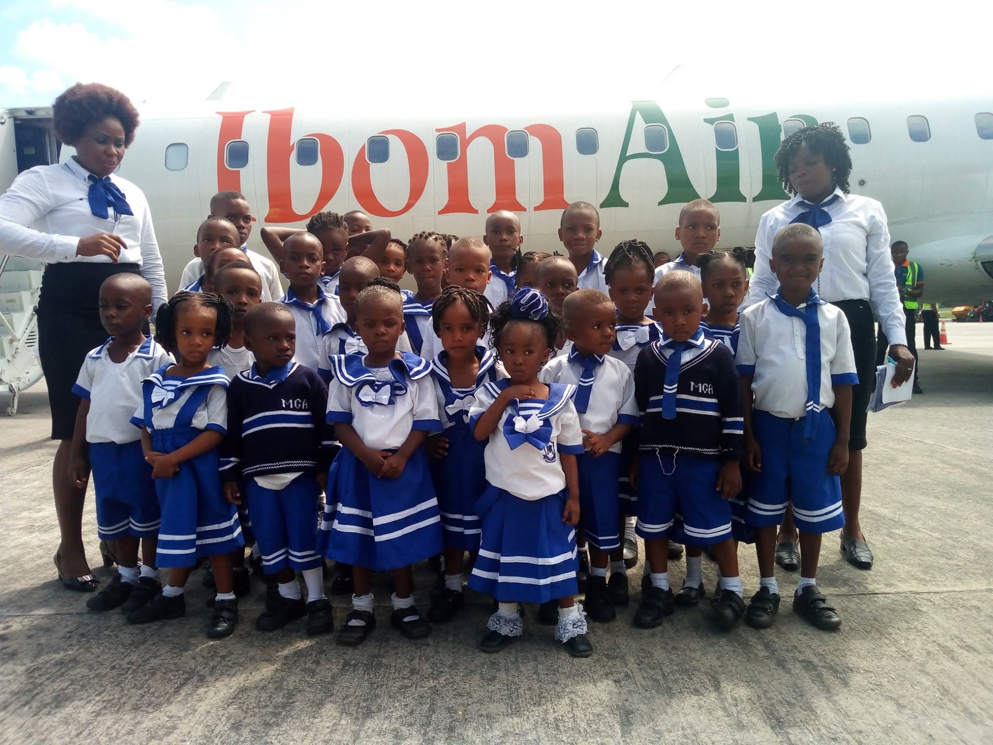 Magnam Grace pupils with their teachers on a school excursion